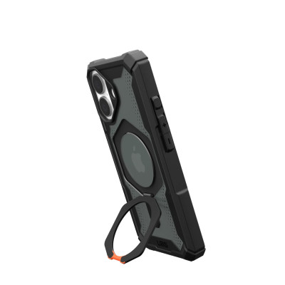UAG Чохол для iPhone 16, Plasma XTE MagSafe, Black/Orange