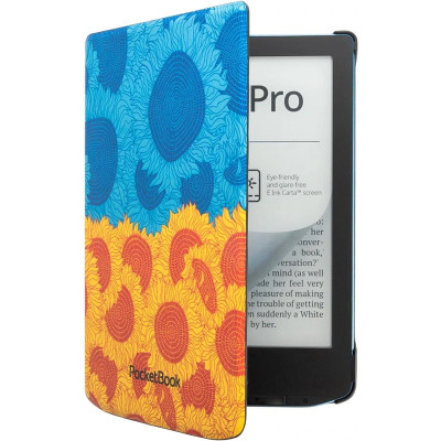PocketBook Чохол 629_634 Shell, sunflower print