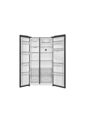 TCL Холодильник SBS, 177х92х63см, 2 дв., Х- 322л, М- 181л, A++, NF, диспенсер, нерж
