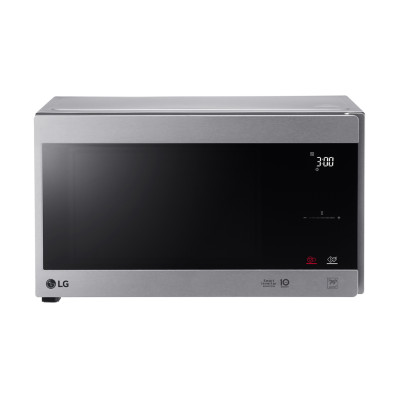LG Мікрохвильова піч, 25л, електрон. керування, 1000Вт, гриль, дисплей, сріблястий
