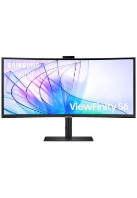 Samsung Монитор Samsung 34" S34C650 HDMI, DP, USB, USB-C, LAN. VA, 3440x1440, 21:9, 100Hz, CURVED