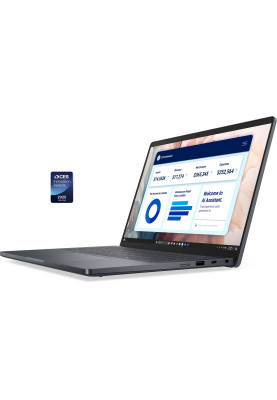 Dell Ноутбук Pro 14 14" FHD + AG, Intel U7 268V, 32GB, F512GB, UMA, Win11P, чорний