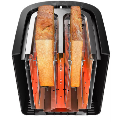 Philips Тостер Viva Collection 950Вт, нержав., підігрів,разморозка