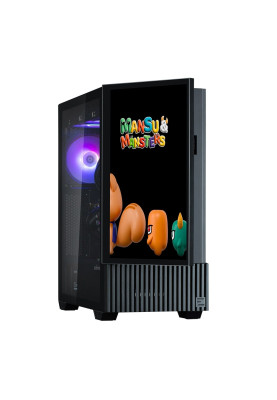 Zalman Корпус Z10 DS, без БР, 2xUSB3.0, 1хUSB Type-C, 2х120мм, 1x120мм ARGB, TG Side Panel, ATX, Monitor, чорний