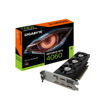 Gigabyte Відеокарта GeForce RTX 4060 8GB GDDR6 LP