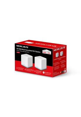 Mercusys Система WiFi-Mesh Halo H30 AC1200, 2xFE LAN/WAN, 2мод
