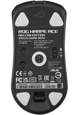 ASUS Миша ROG Harpe Ace Aim Lab Edition, RGB, USB-A/WL/BT, чорний