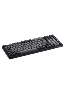 Akko Клавіатура механічна 3098N Black&Cyan 98Key, TTC Flame, BT/WL/USB-A, Hot-swappable, EN/UKR, RGB, Чорний