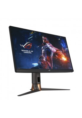 ASUS Монітор 27" ROG Swift PG27UQR 2xHDMI, 2xDP, 2xUSB, IPS, 3840x2160, 160Hz, 1ms, sRGB 135%, AdaptiveSync, Pivot, HDR600