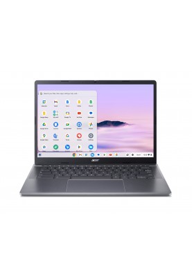 Acer Ноутбук Chromebook Plus CB514-4H 14" FHD IPS, Intel i3-N305, 8GB, F512GB, UMA, ChromeOS, сірий