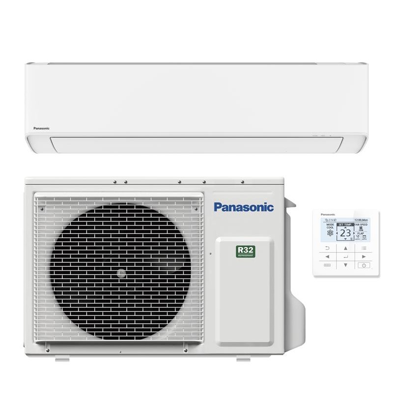 Panasonic Кондиціонер Server AC 71м2 інвертор 7.1кВт 24000BTU A++/A+ -25°С Wi-Fi R32 білий