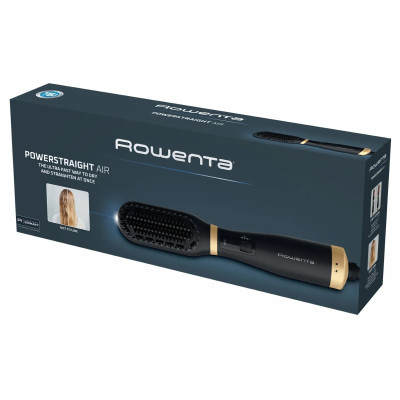 Rowenta Щітка-випрямляч Powerstraight Air, темп.режимів-2, 160-200С, іонізація, кераміка, чорний
