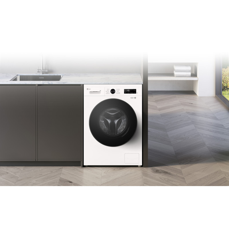 LG Пральна машина, фронтальна, 7 кг, A+++, білий