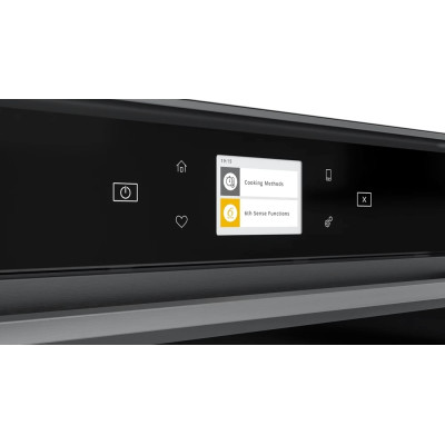 Whirlpool Духовий шафа Whirlpool електричний, 73л, A+, дисплей, конвекція, телескопічні напрямні, чорний