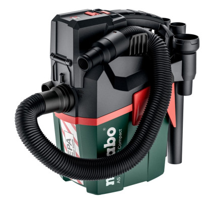 Metabo Пилесос акумуляторний AS 18 HEPA PC COMPACT, 18В, бак 6л, 2100л/хв, 3.8кг, без АКБ та ЗП