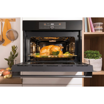 Gorenje Духова шафа електрична компактна, 50л, A+, дисплей, ф-ція мікрохвиль, чорний