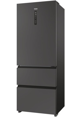 Haier Холодильник Haier багатодверний, 190.5x70х64.8, холод.відд.-354л, мороз.відд.-174л, 3дв., А+, NF, інв., дисплей, зона нульова, чорний