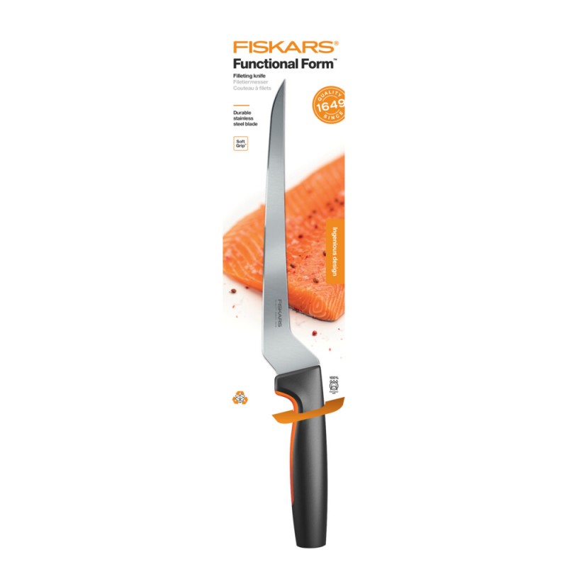 Fiskars Кухонний ніж філейний Functional Form, 21.6 см