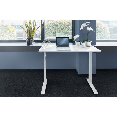 Digitus Стіл Electric Height Adjustable, 73-123cm, white