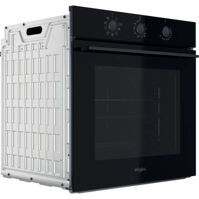 Whirlpool Духовий шафа електричний, 71л, A, конвекція, чорний
