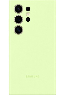 Samsung Чохол для Galaxy S24 Ultra (S928), Silicone Case, зелений світлий