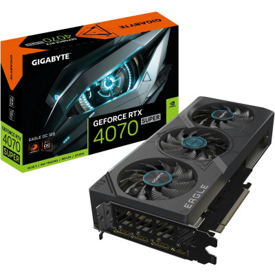 Gigabyte Відеокарта GeForce RTX 4070 SUPER 12GB GDDR6X EAGLE