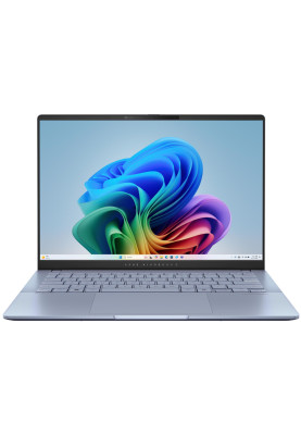 ASUS Ноутбук Vivobook S 14 S5406SA-PP013W 14" 3K OLED, Intel Ultra 7 258V, 32GB, F1TB, UMA, Win11, Блакитний