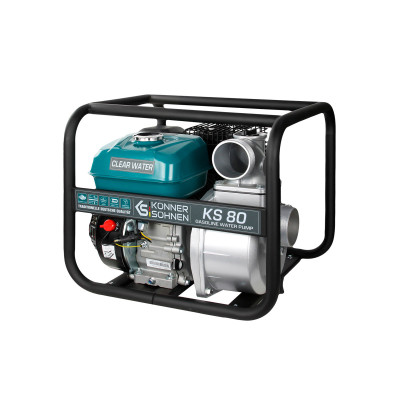 Könner & Söhnen Мотопомпа бензинова KS 80 1000л/хв 7.0к.с 26кг