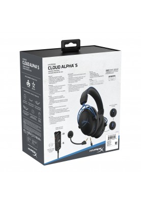 HyperX Гарнітура ігрова Cloud Alpha S Black/Blue