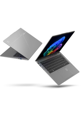 Acer Ноутбук Swift Go 14 SFG14-64 14" WUXGA OLED, AMD R5-340, 16GB, F512GB, UMA, Win11, сріблястий