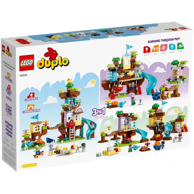 LEGO Конструктор DUPLO Будиночок на дереві 3 в 1