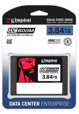 Kingston Накопичувач SSD 2.5" 3.8TB SATA DC600M