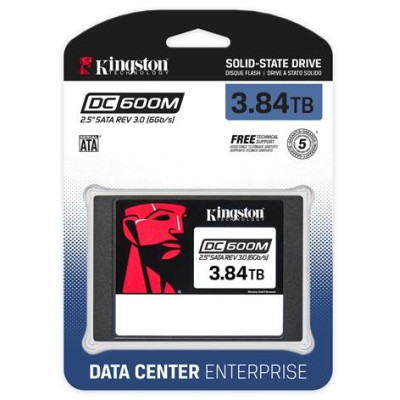 Kingston Накопичувач SSD 2.5" 3.8TB SATA DC600M