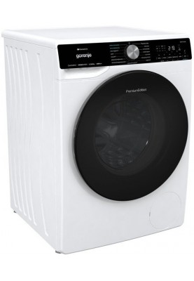 Gorenje Пральна машина фронтальна, 10,5кг, 1400, A+++, 60см, дисплей, інвертор, пара, Wi-Fi, білий