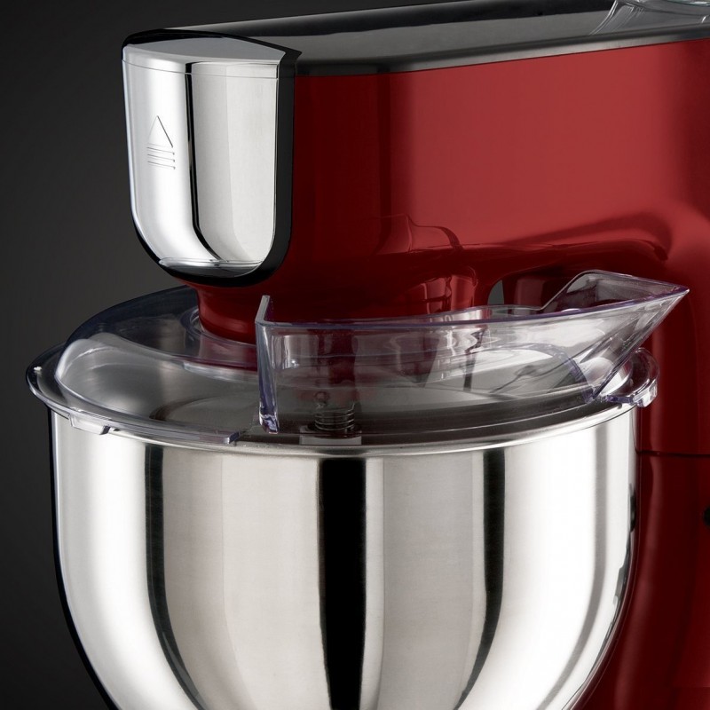 Russell Hobbs Кухонна машина Desire 1000Вт, чаша-метал, корпус-пластик, насадок-4, червоний