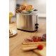 Gorenje Тостер 800Вт, підігрів, розморожування, пластик, сріблястий