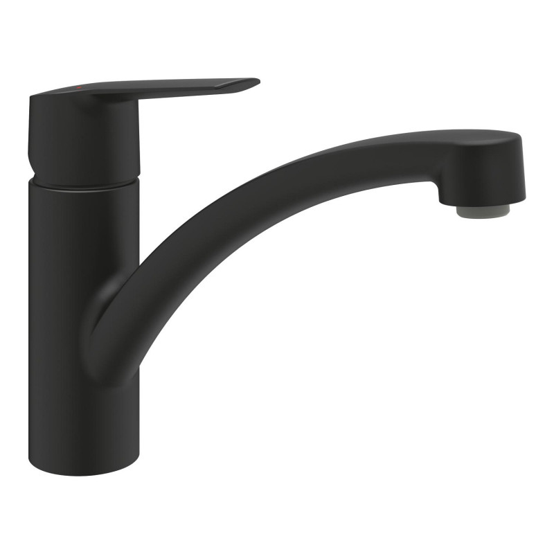 Grohe Змішувач для кухні Start, довж.виливу - 226мм, поворотний, 1важіль, чорний