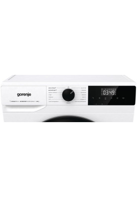 Gorenje Пральна машина фронтальна, 8кг, 1400, A+++, 55см, дисплей, пара, інвертор, білий
