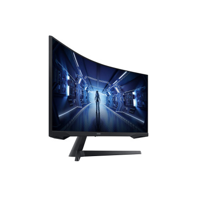 Samsung Монітор Samsung 34" Odyssey G5 C34G55TWW D-Sub, 2xHDMI, DP, VA, 3440x1440, 21:9, 165Hz, 1ms, CURVED Samsung Монітор Samsung 34" Odyssey G5 C34G55TWW D-Sub, 2xHDMI, DP, VA, 3440x1440, 21:9, 165Hz, 1ms, CURVED