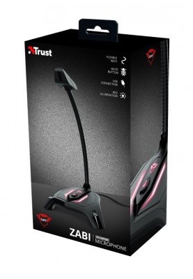 Trust GXT 215 Zabi LED-Illuminated USB Gaming Black