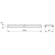 Philips Магістральний світильник LL523X 41W 6200lm LED62S/840 (4000K) PSD WB 7 BK