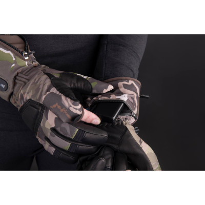2E Tactical Рукавиці з підігрівом Hunter Camo, розмір M