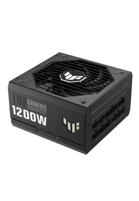 ASUS Блок живлення TUF GAMING (1200W), >90%, 80+ Gold, 135мм, 1xMB 24pin(20+4), 2xCPU 8pin(4+4), 4xMolex, 5xSATA, 3xPCIe 8pin(6+2), 1xP TUF-GAMING-1200G