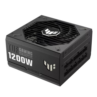 ASUS Блок живлення TUF GAMING (1200W), >90%, 80+ Gold, 135мм, 1xMB 24pin(20+4), 2xCPU 8pin(4+4), 4xMolex, 5xSATA, 3xPCIe 8pin(6+2), 1xP TUF-GAMING-1200G