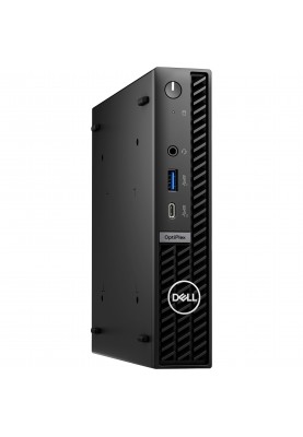 Dell Комп'ютер персональний неттоп OptiPlex 7020 MFF, Intel i5-14500T, 16GB, F256GB, UMA, WiFi, кл+м, Lin