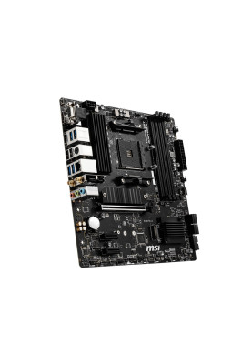 MSI Материнська плата B550M PRO-VDH WIFI sAM4 B550 4xDDR4 HDMI D-Sub WiFi BT mATX