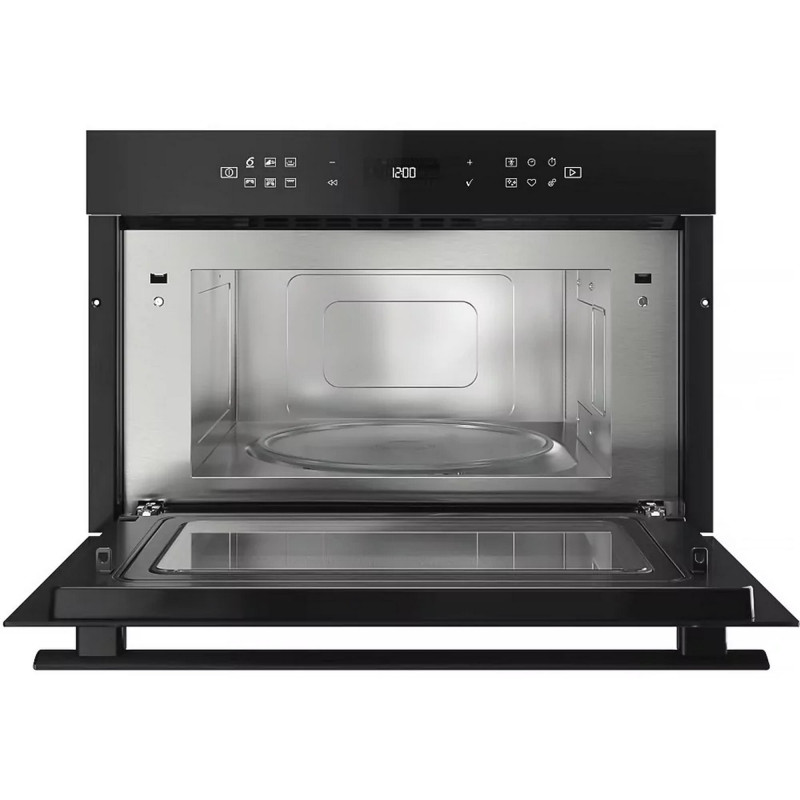 Whirlpool Мікрохвильова піч вбудована, 31л, електронне упр., 1000Вт, гриль, дисплей, чорний