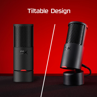 HyperX Мікрофон геймінговий SoloCast 2, Omni, USB-A, 2м, NGenuity, чорний