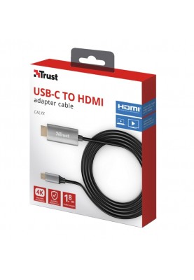 Trust Calyx USB-C to HDMI 1.8м BLACK