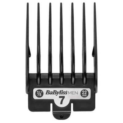 BaByliss Машинка для стриження, мережа+акум., вібраційний мотор, насадок-10, кейс, чохол, гребінець у компл., сталь, сірий